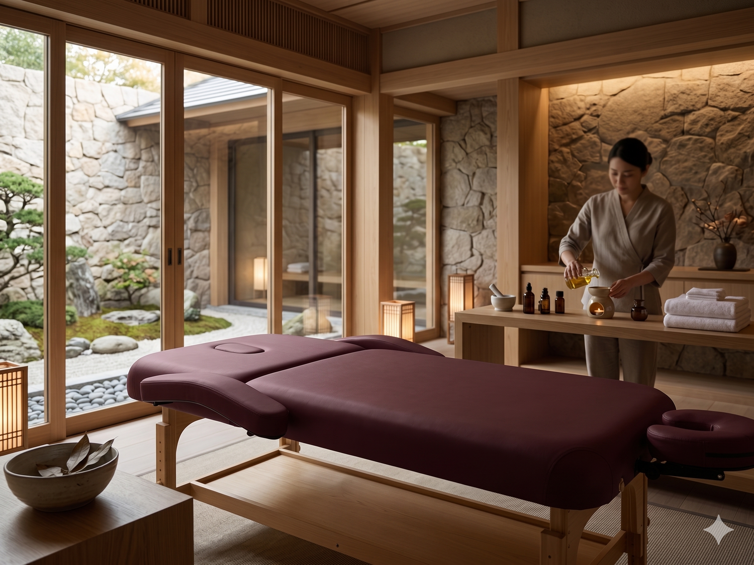 Table Head Spa Portable