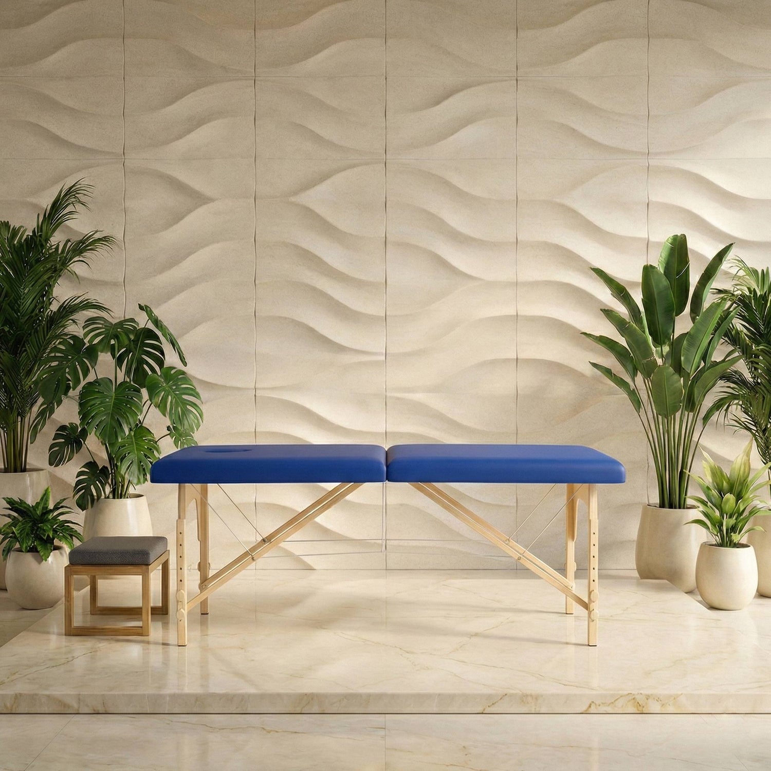 Wooden Folding Table for Massage and Headspa
