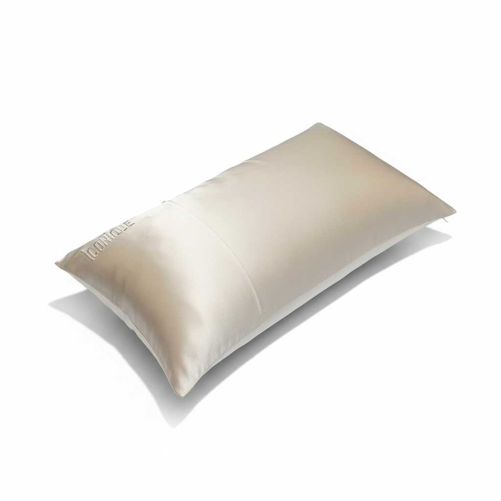 Taie d’oreiller 100 % pure soie – 19 Mommes