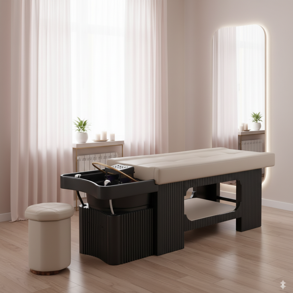 Lit Head Spa Aoi Serenity - Table head spa japonais
