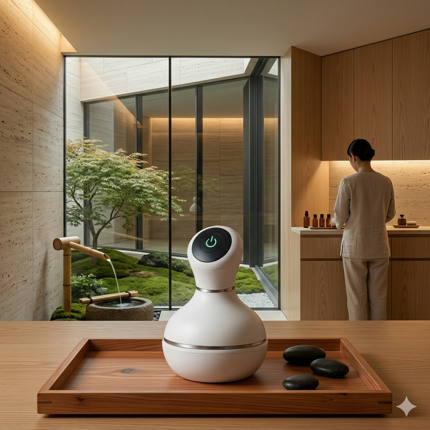 masseur cuir chevelu