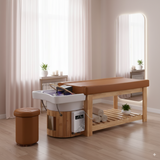 Lit Head Spa Asahi Wood Harmony - Table head spa japonais